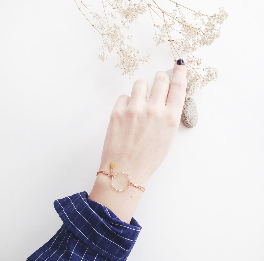 bracelet bubble noir