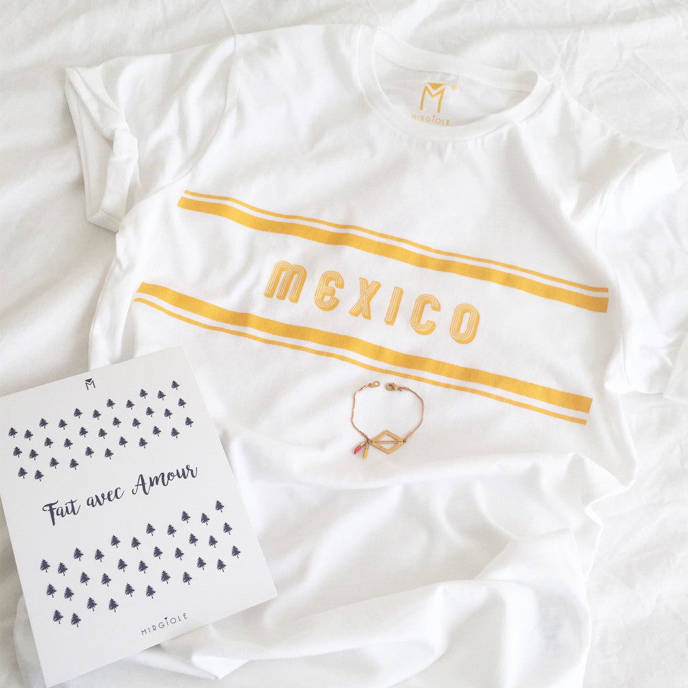 T-shirt Mexico en coton bio et équitable Mirgiole